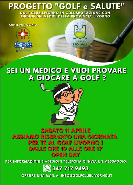 Clicca per accedere all'articolo PROGETTO “GOLF e SALUTE”.