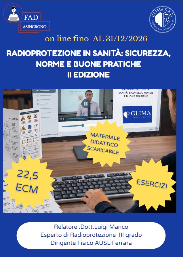 Clicca per accedere all'articolo Adempimento D.Lgs. 101/2020: Proposta formativa ECM (22,5 crediti) per gli iscritti